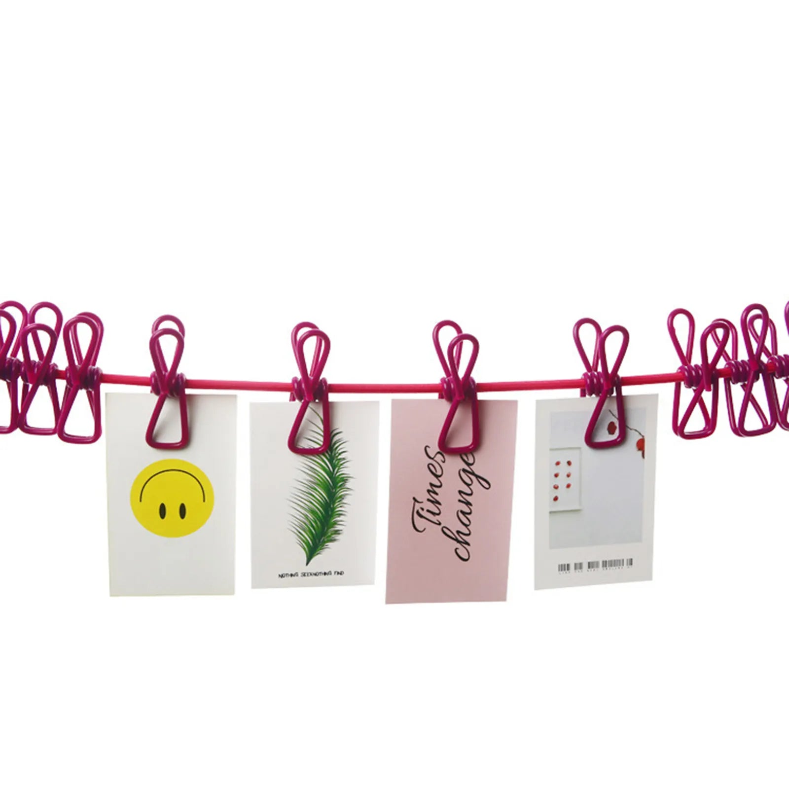 Varal de Viagem Retrátil (1.8m) com 12 Prendedores