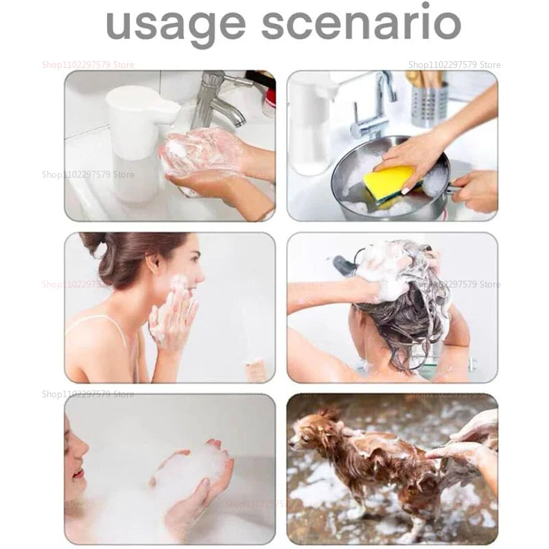 Dispenser Automático de Espuma OLOEY 350ml/600ml Recarregável USB