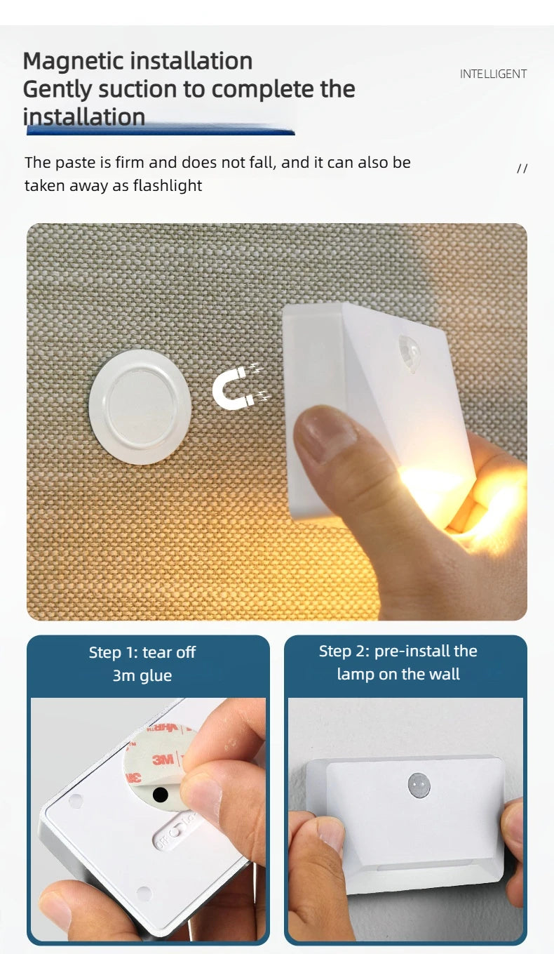 Luminária de Parede Inteligente com Sensor e Sincronização e Função Link