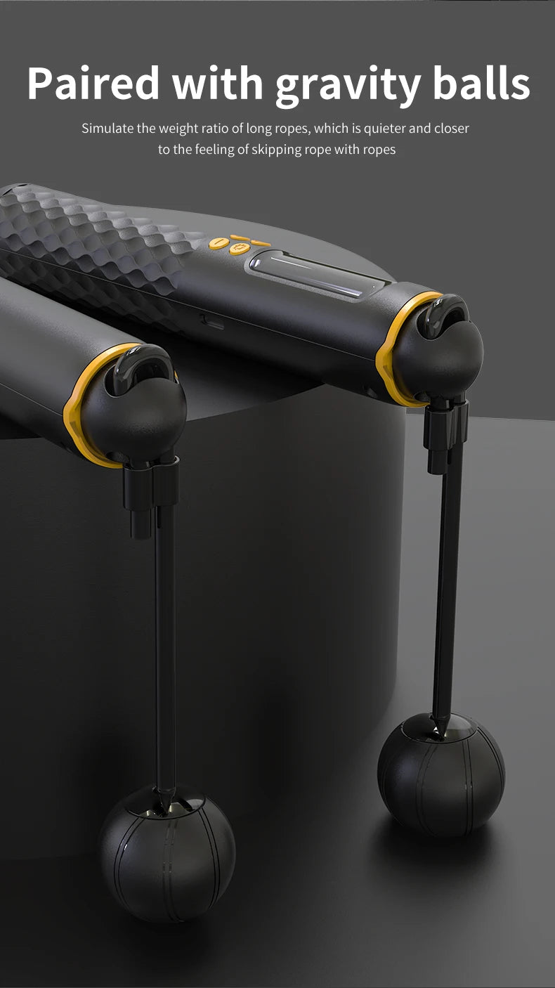 Corda de Pular com Contador Eletrônico e Cálculo de Calorias