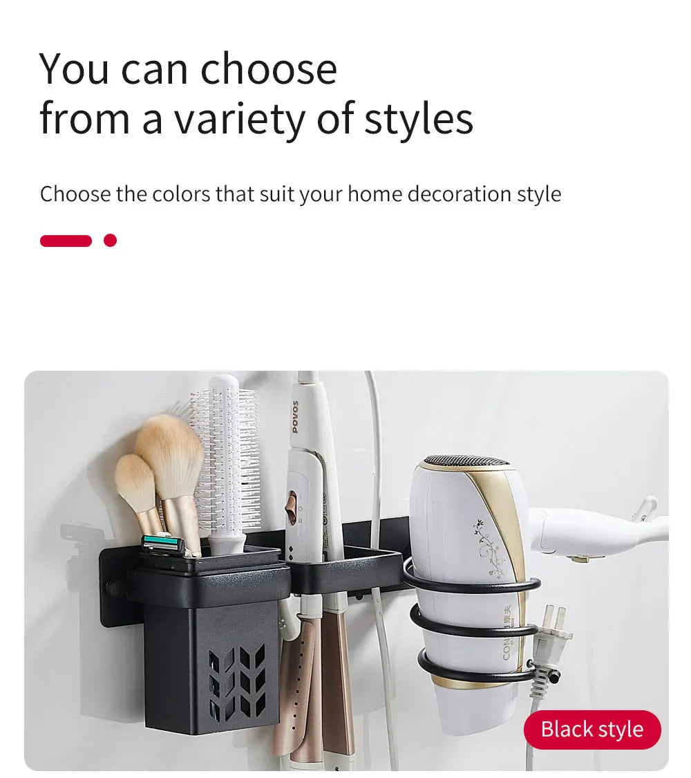 Prateleira de Canto em Alumínio para Acessórios de Banheiro FALANGSHI