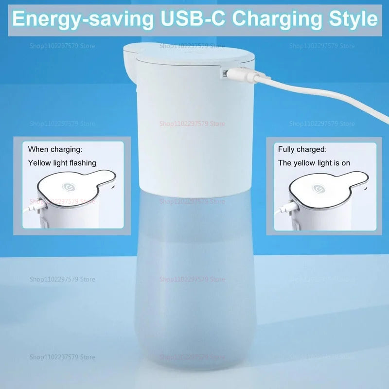 Dispenser Automático de Espuma OLOEY 350ml/600ml Recarregável USB