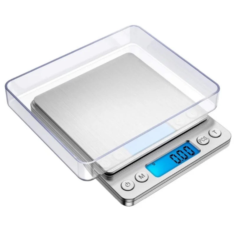 Balança Digital Alta Precisão de 0.1g: Mini Balança de Bolso
