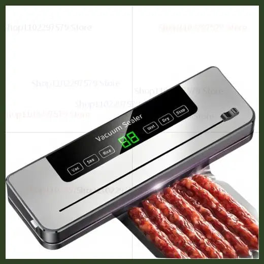 Máquina Seladora a Vácuo: Com Esterilização UV e Cortador Embutido