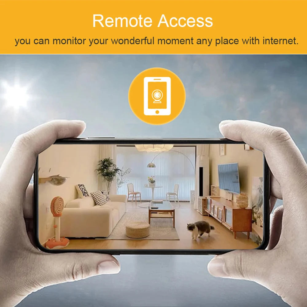 Câmera de Segurança Wifi 5MP Sem Fio com Bateria e Visão Noturna