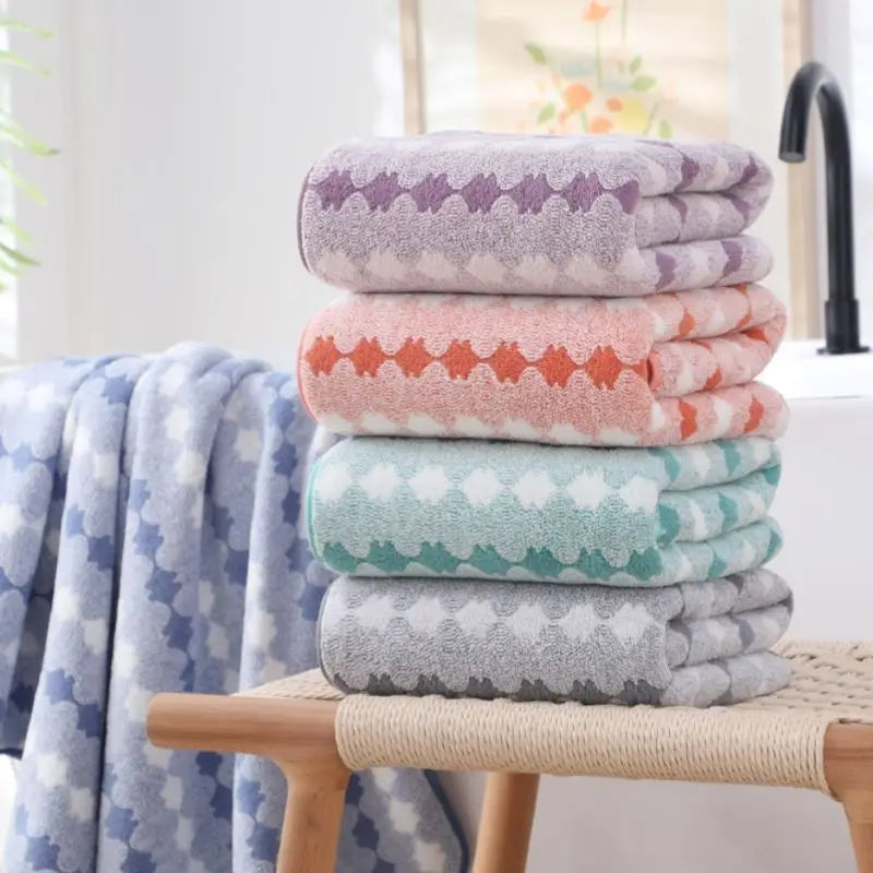 Toalha de Banho Premium Microfibra Estampada Super Absorvente