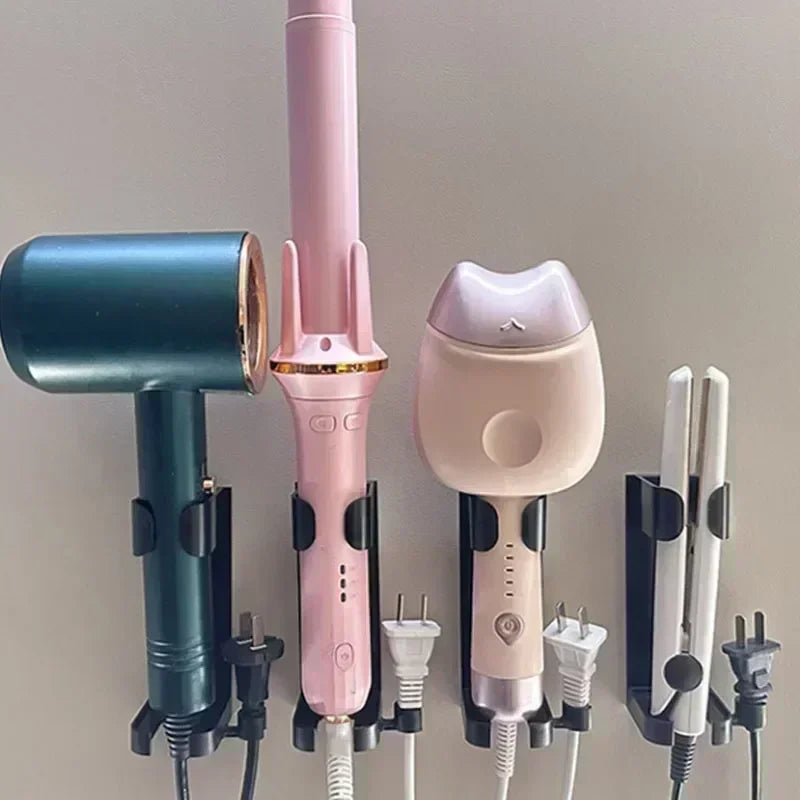 Suporte Multiuso para Acessórios de Cabelo - Instalação sem Furos