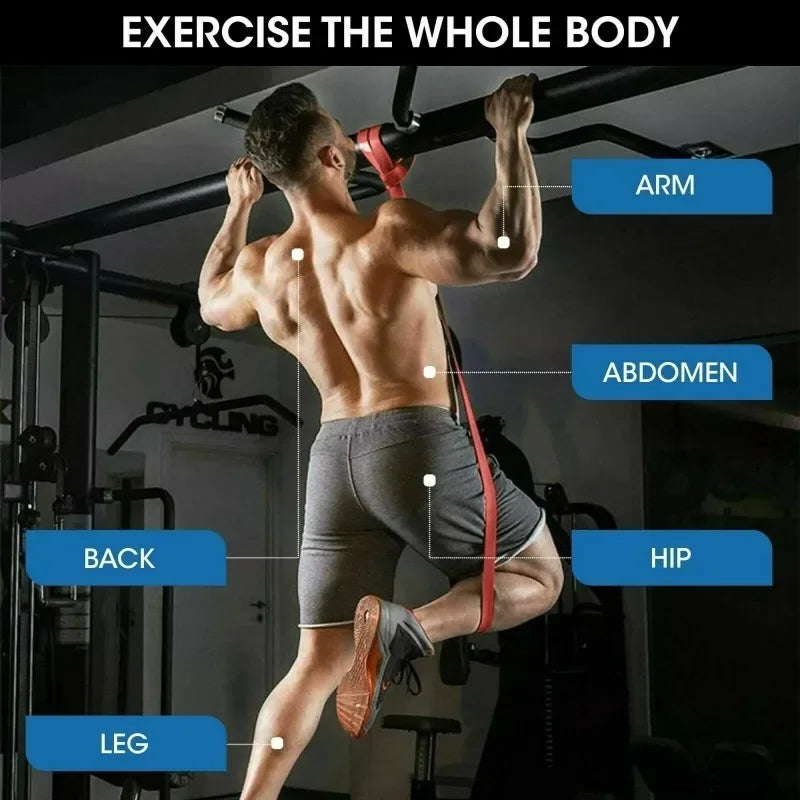 Elástico Extensor Faixa de Resistência para Treino Funcional e Yoga