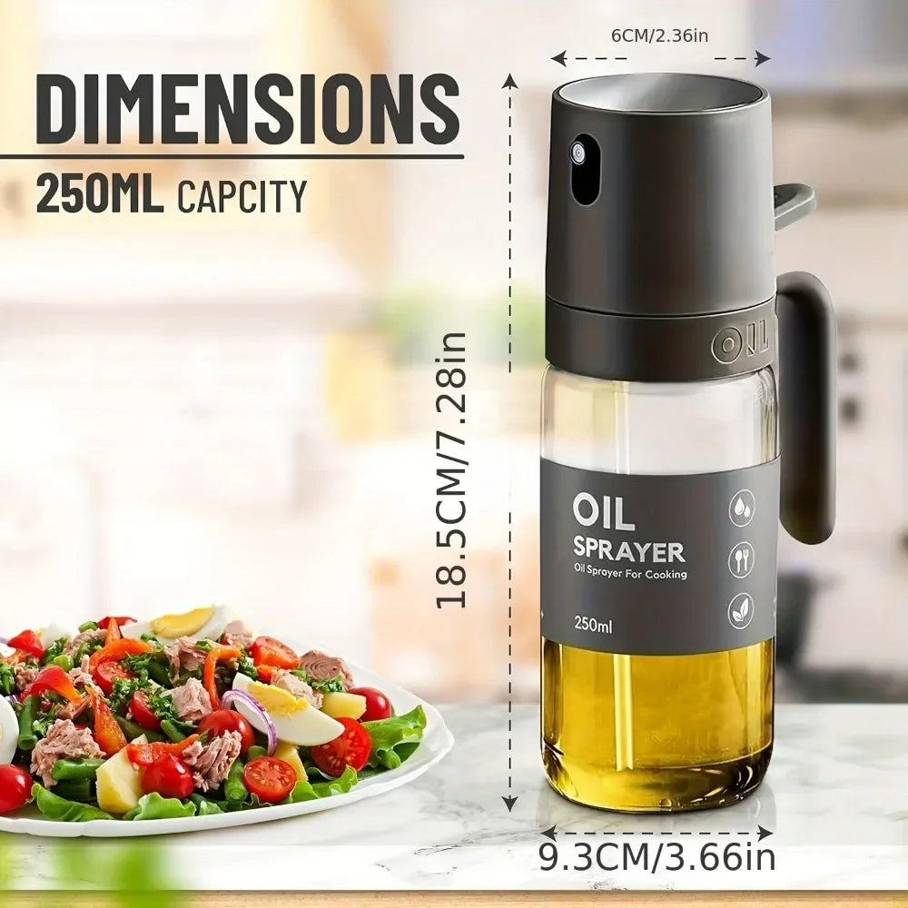 Spray de Óleo para Cozinhar 250ml (Vidro)