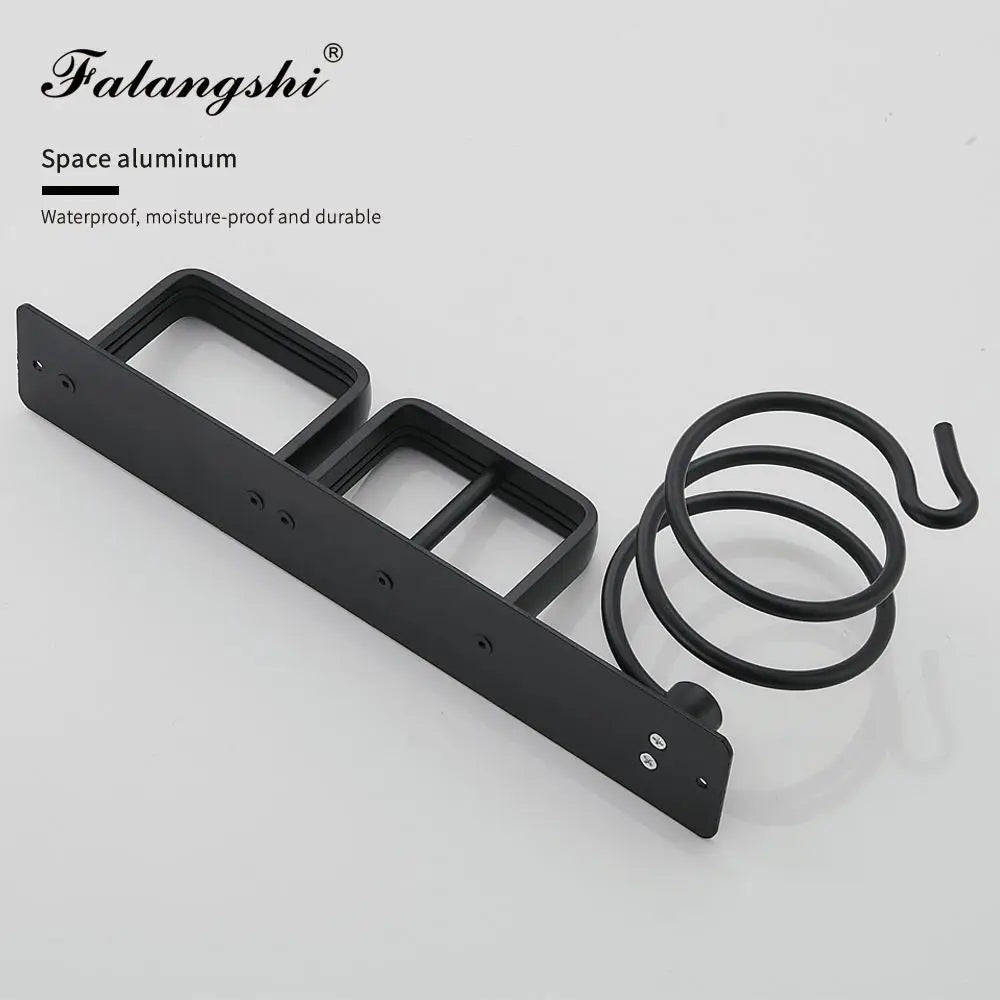 Prateleira de Canto em Alumínio para Acessórios de Banheiro FALANGSHI