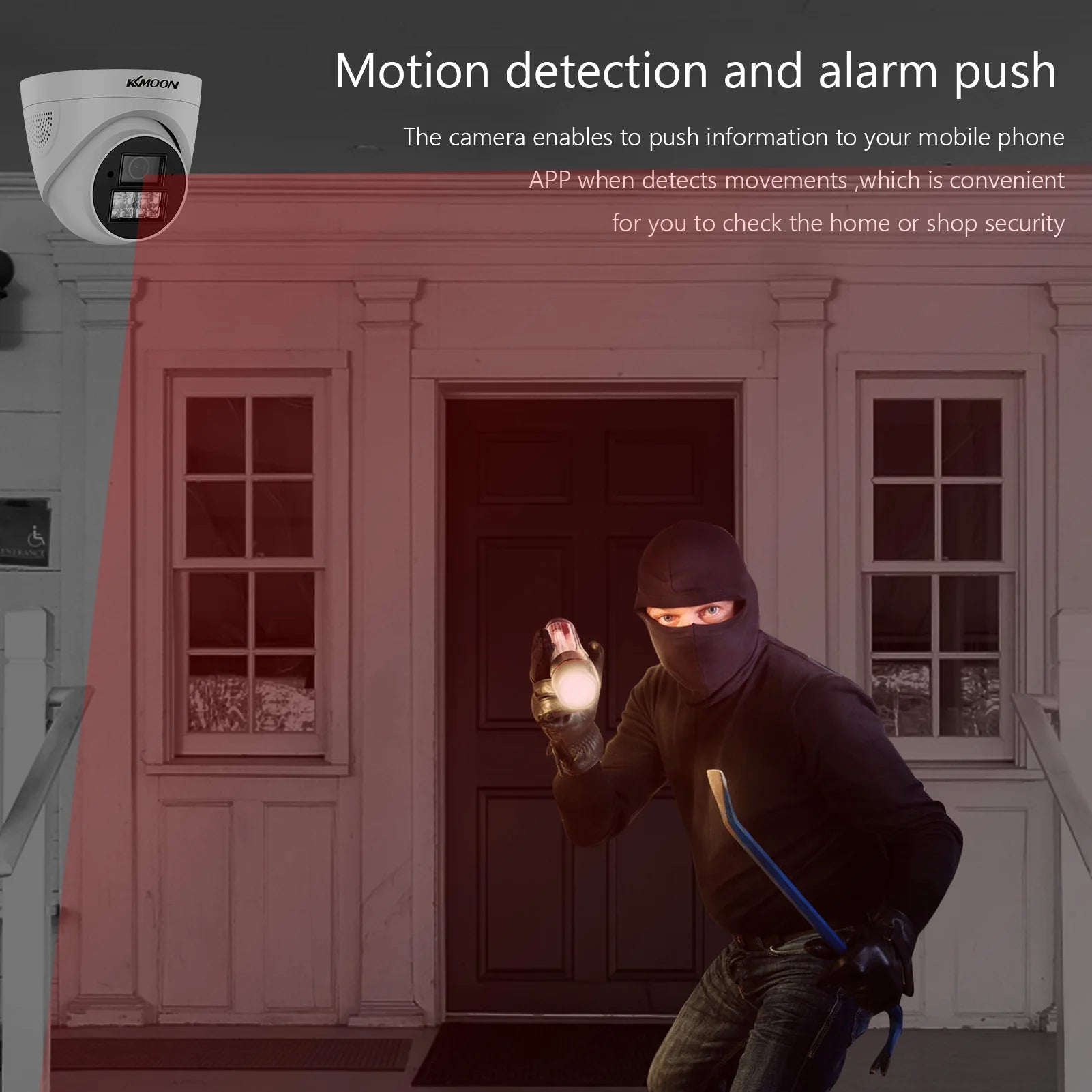 Câmera de Segurança Analógica 720p à Prova d'Água com Visão Noturna para Sistemas DVR (Uso Externo)