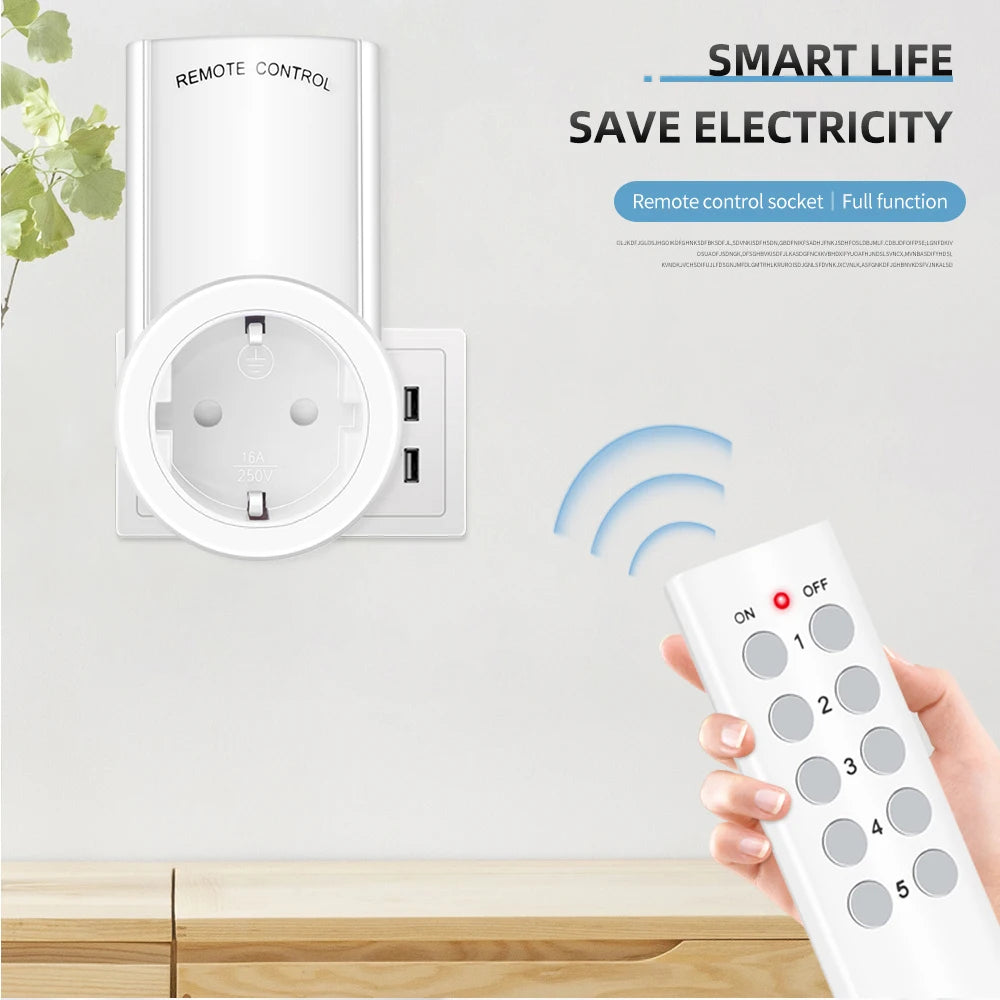 Kit Tomada Inteligente com Controle Remoto