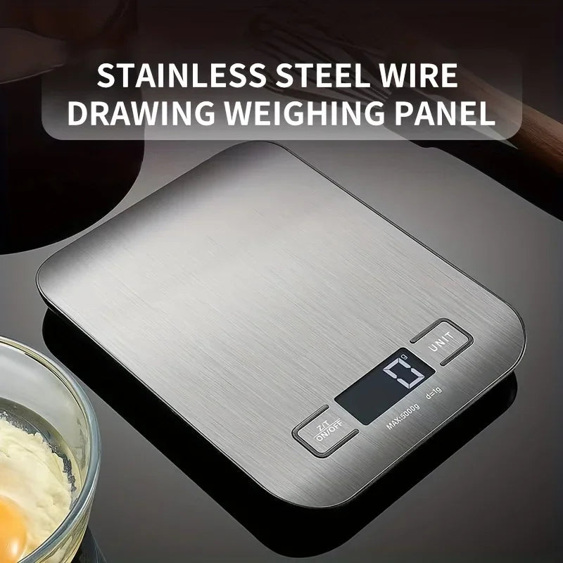 Balança Eletrônica de Cozinha: Display LCD e Capacidade de 10kg