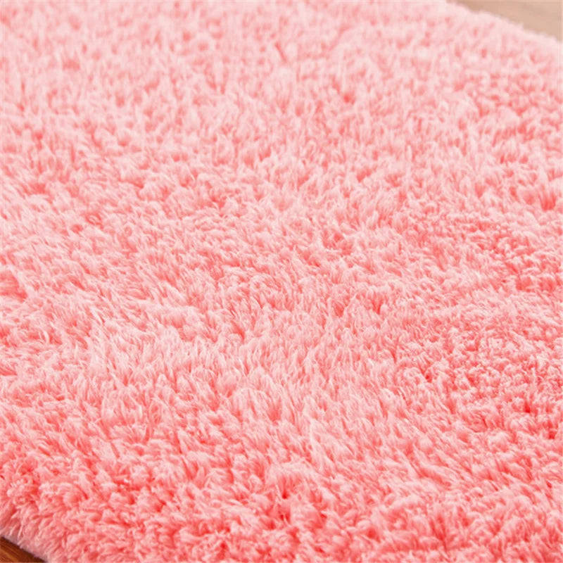 Tapete de Banheiro Microfibra Macio Antiderrapante (50x30cm)