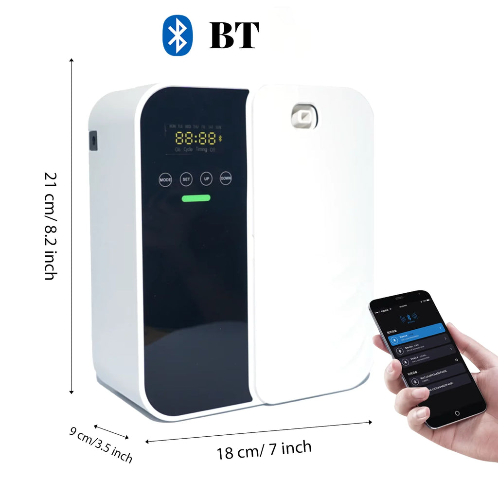 Difusor de Aromas Ultrassônico Inteligente 500ml (Controle via App)