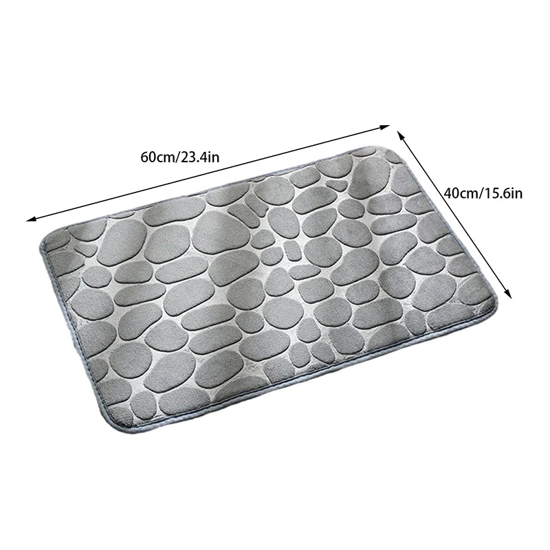 Tapete de Banheiro Super Absorvente Antiderrapante (Lã Coral)