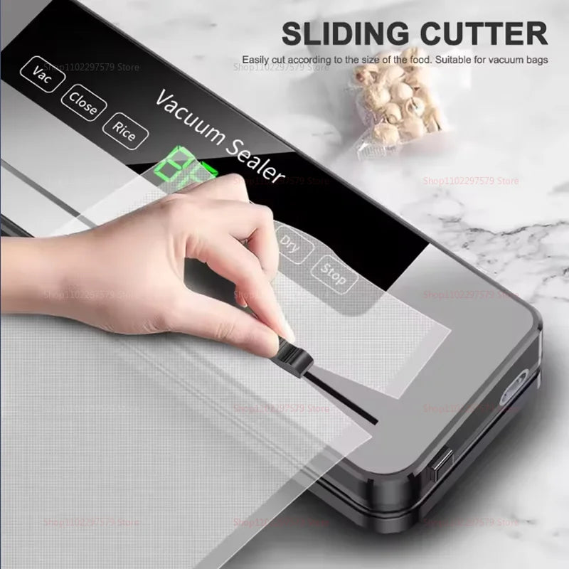 Seladora a Vácuo Profissional 30cm: Para Alimentos Secos e Úmidos