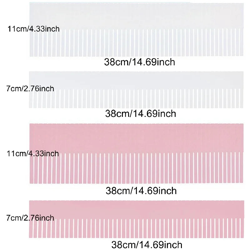 Kit com 10 Divisórias de Gaveta Ajustáveis para Organização