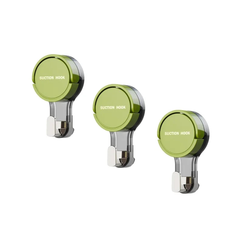 1-10 Unidades Gancho de Ventosa Reutilizável de Alta Pressão (Sem furos)
