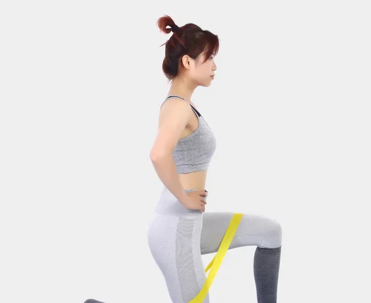 Kit 2 Faixas Elásticas Mini Band para Treino Funcional