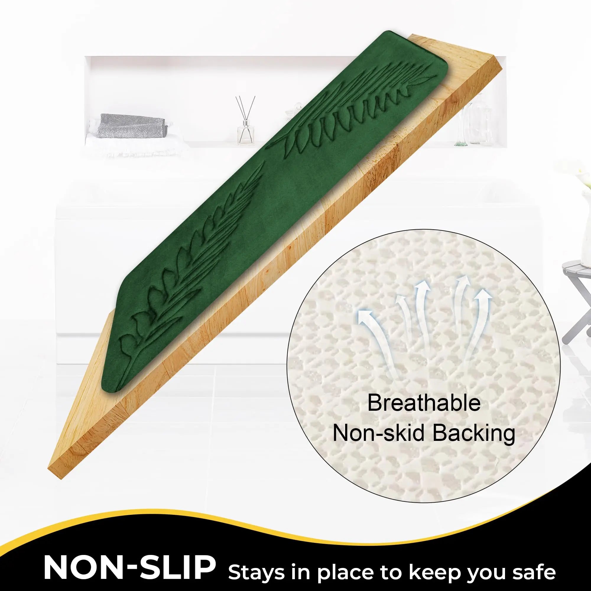 Tapete de Banho Absorvente (Secagem Rápida) Estilo Clássico