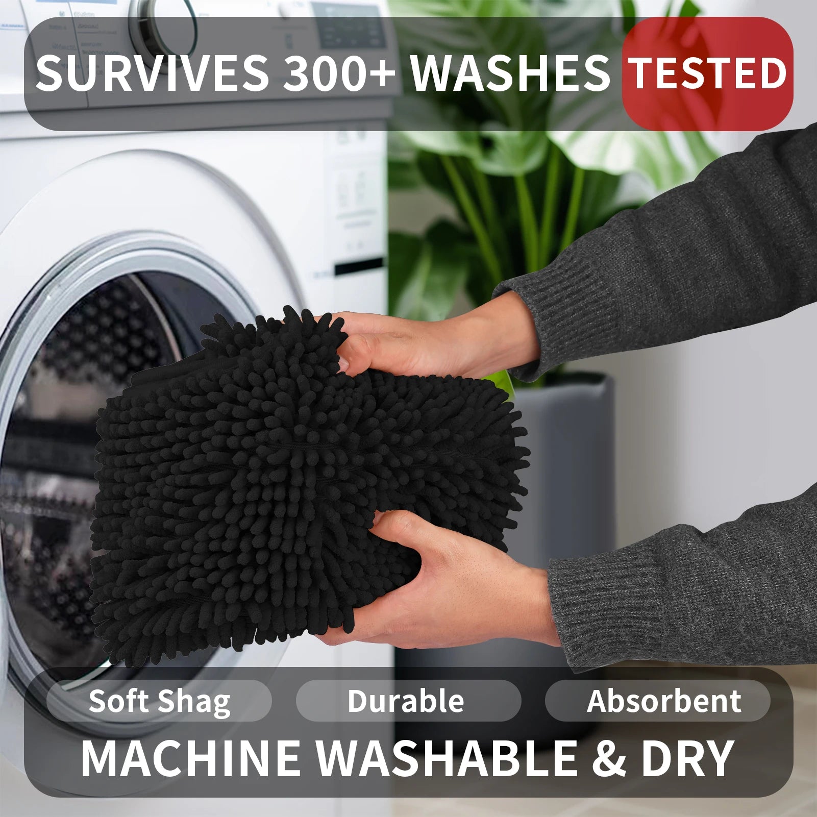 Kit 2 Tapetes Banheiro Microfibra Super Macio (Alta Absorção)