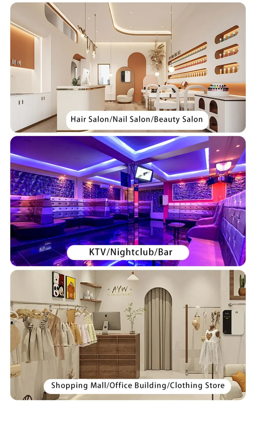 Difusor de Aromas Ultrassônico Inteligente 500ml (Controle via App)