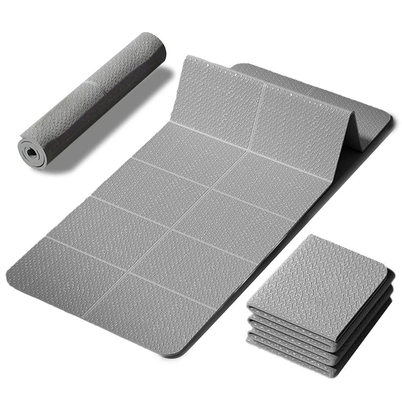 Tapete de Yoga Dobrável TPE 6mm Antiderrapante