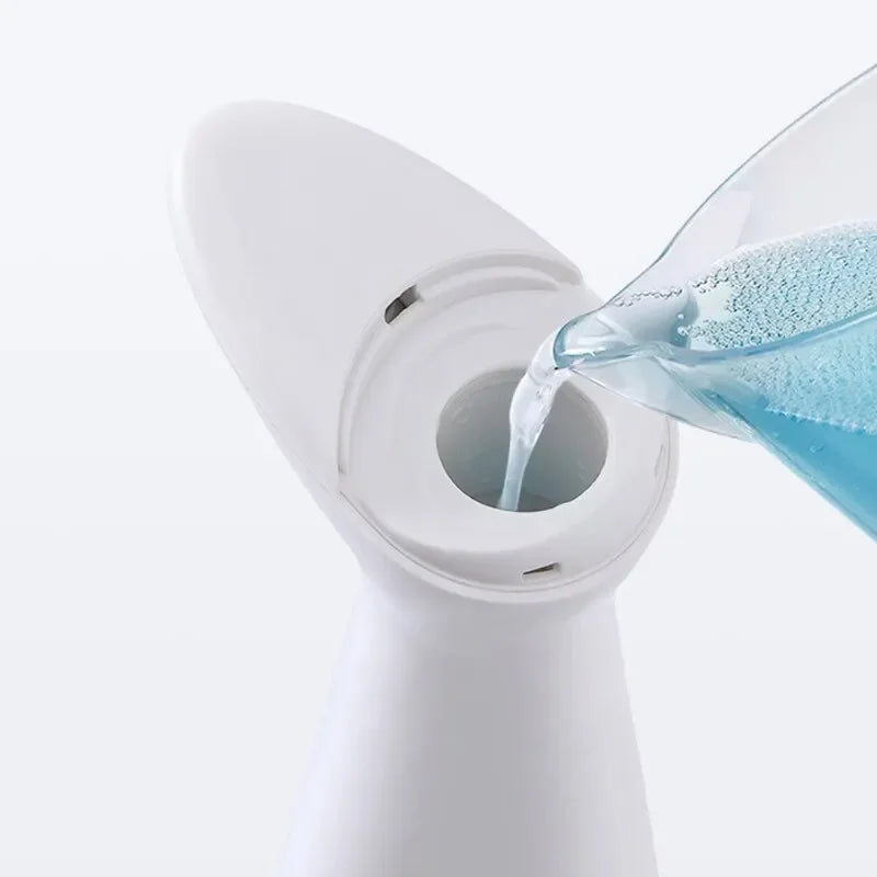 Saboneteira Automática Branca Sem Toque (Dispenser Inteligente)