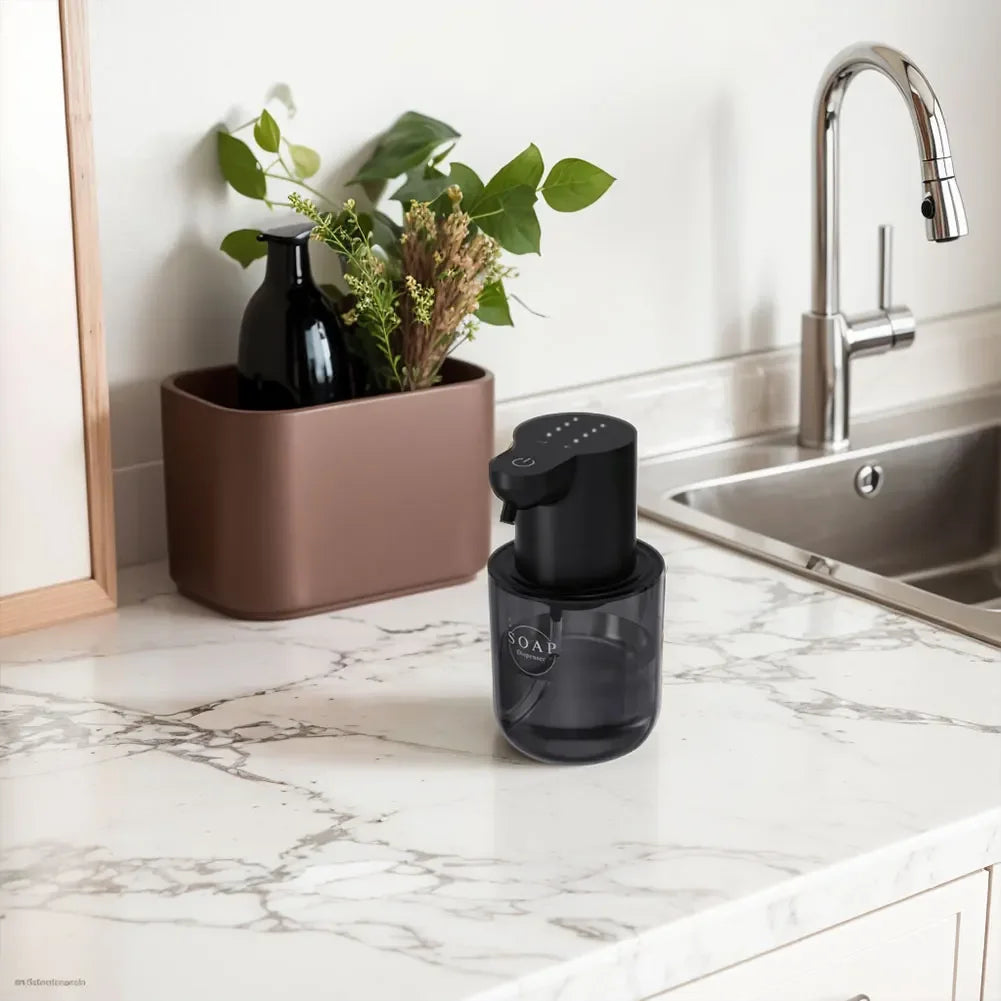 Dispenser Automático 400ml para Espuma ou Gel com 4 Níveis (USB)