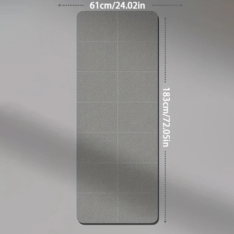 Tapete de Yoga Dobrável TPE 6mm Antiderrapante