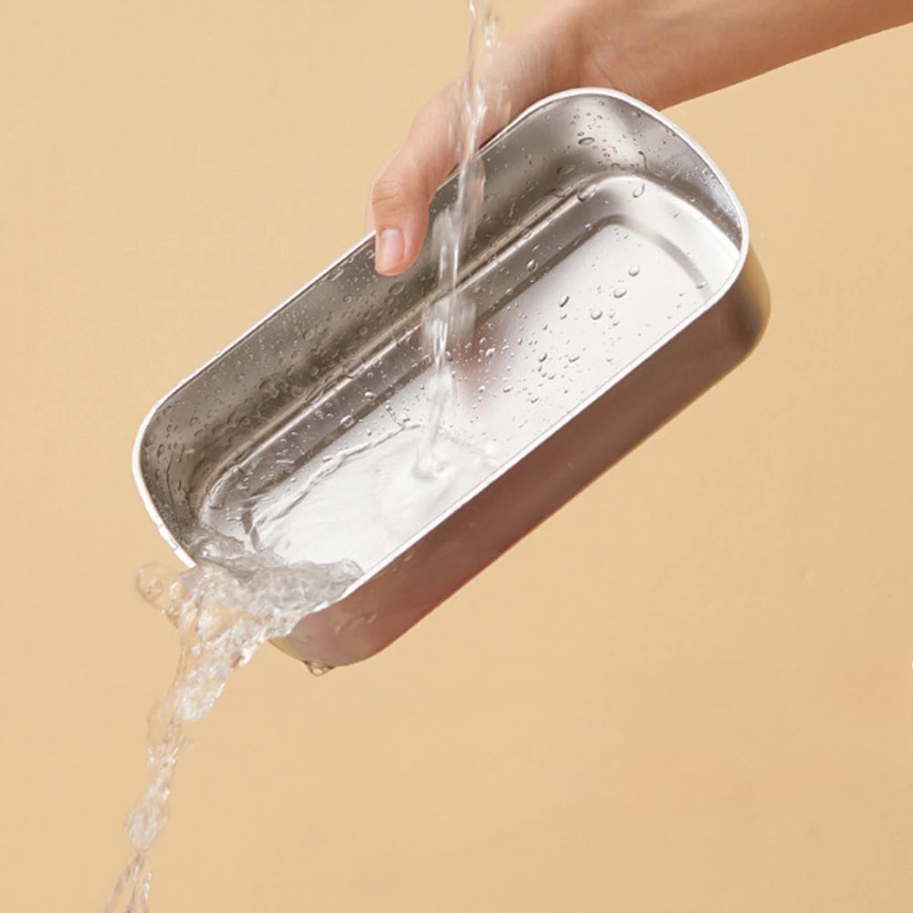 Marmita Elétrica Portátil 900ml: Aço Inox com Aquecimento 70°C