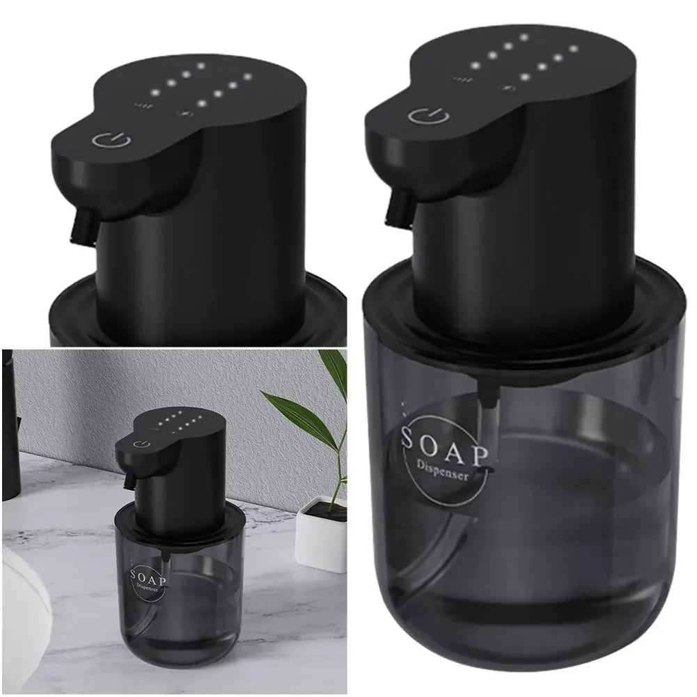 Dispenser Automático 400ml para Espuma ou Gel com 4 Níveis (USB)