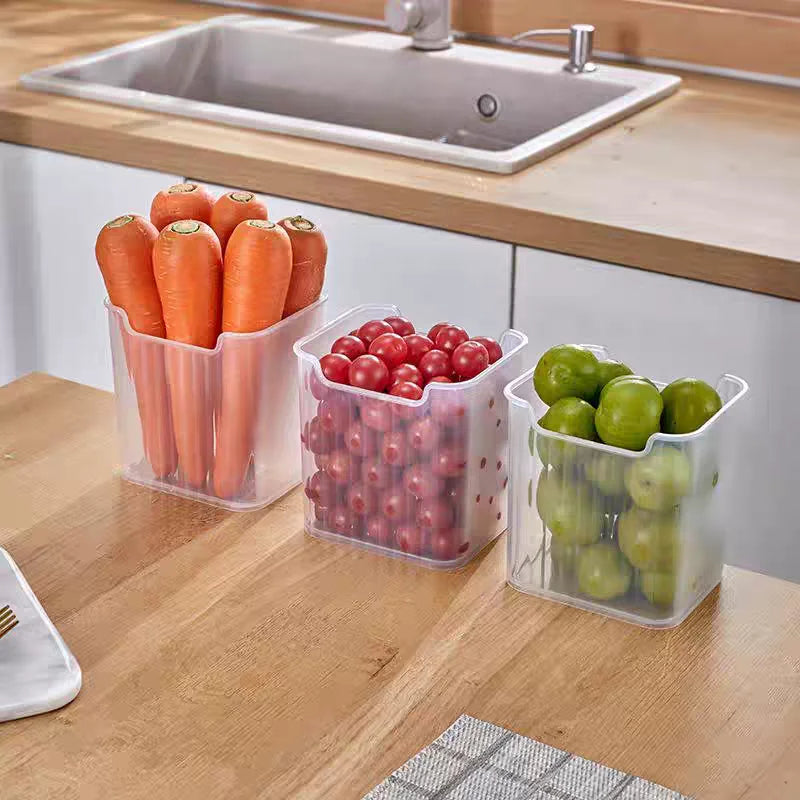 Caixa Organizadora Empilhável de Acrílico para Cozinha