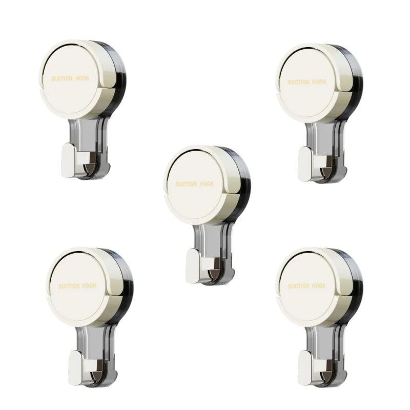 1-10 Unidades Gancho de Ventosa Reutilizável de Alta Pressão (Sem furos)