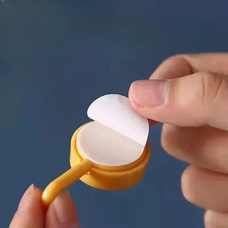 Kit com 5 Ganchos Autocolantes Multiuso (Sem Furos)