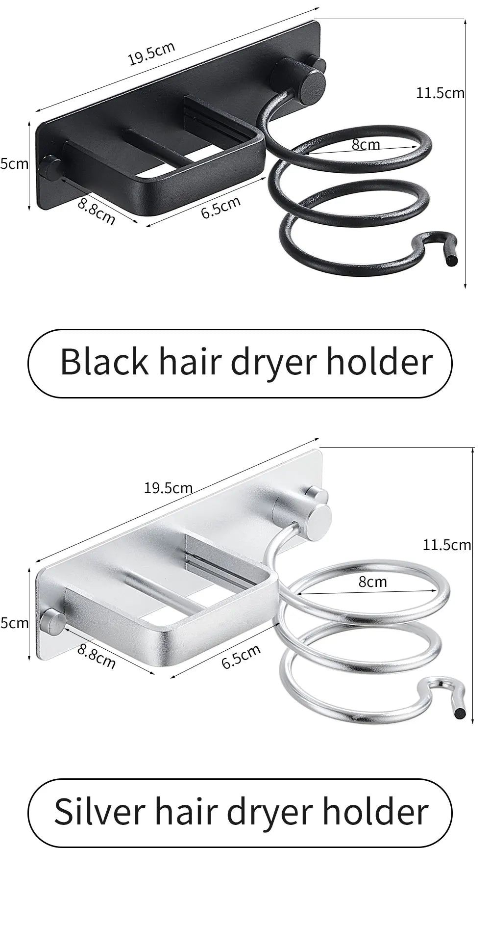 Prateleira de Canto em Alumínio para Acessórios de Banheiro FALANGSHI