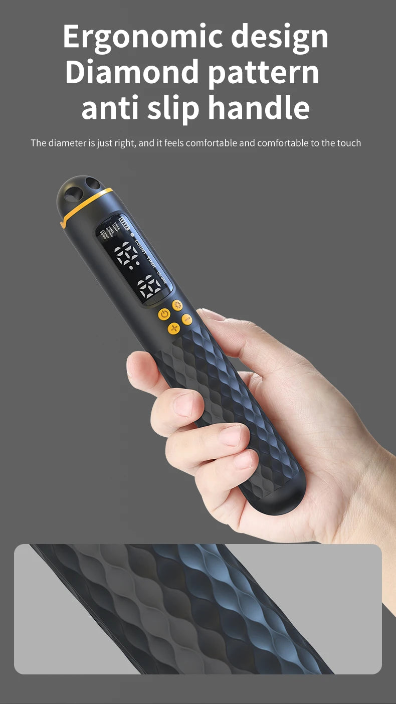 Corda de Pular com Contador Eletrônico e Cálculo de Calorias