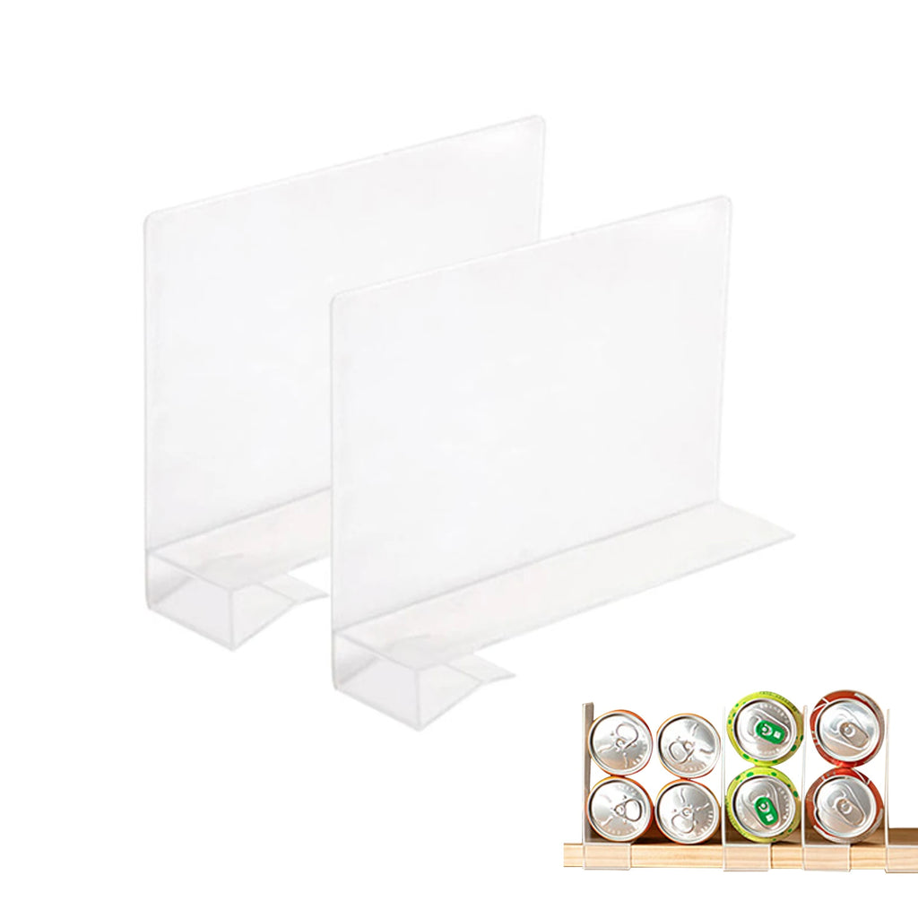 Divisória de Prateleira Ajustável com Encaixe tipo Clipe