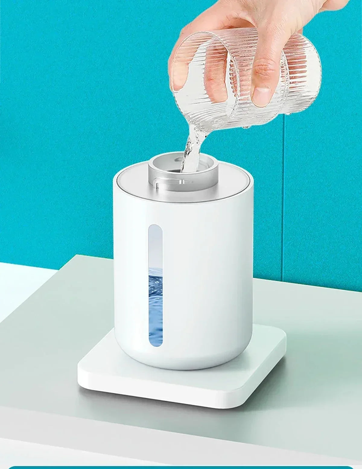 Saboneteira de Espuma ou Líquido com Sensor e Volume de Saída Ajustável