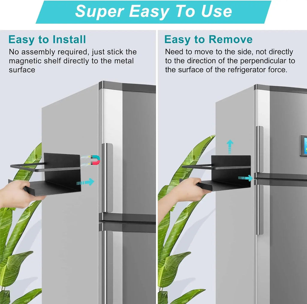 Suporte Multiuso Magnético para Banheiro, Lavanderia e Cozinha
