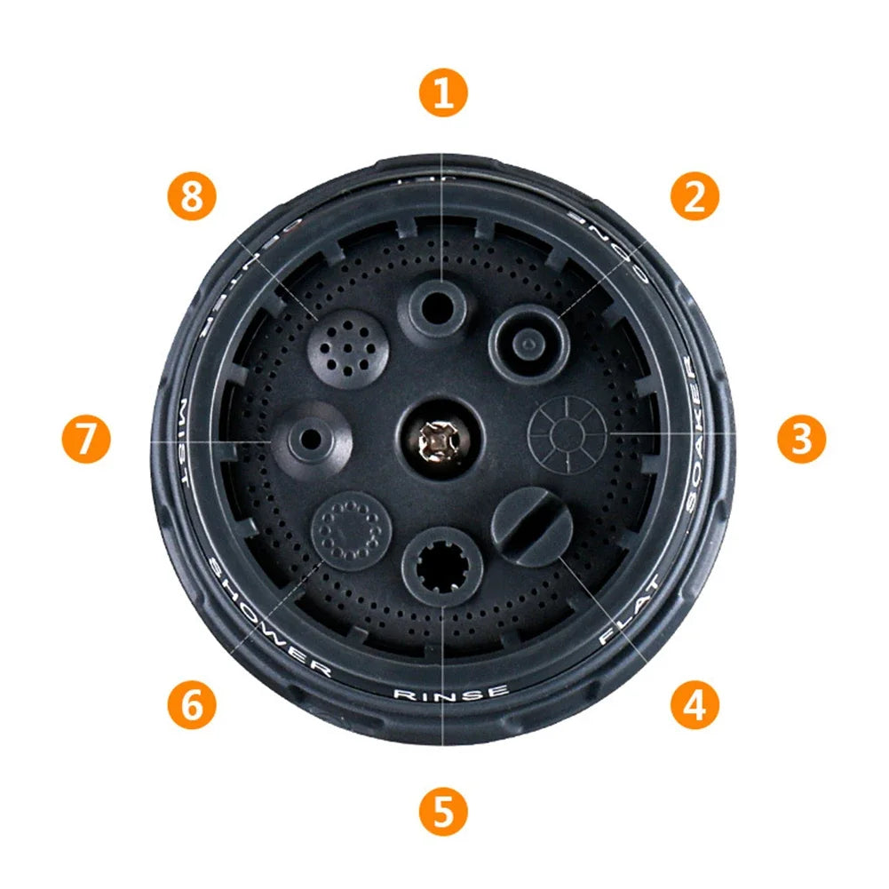 Bico de Mangueira com Controle de Fluxo para Mangueira de Jardim