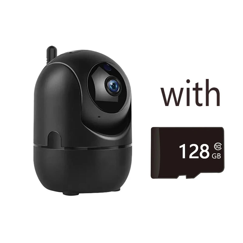 Câmera de Segurança Wifi 1080p com Rastreamento Automático