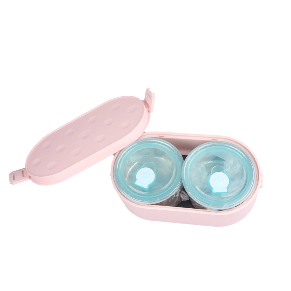 Aquecedor de Alimentos Portátil: Marmita Elétrica USB para Viagem (Inox)