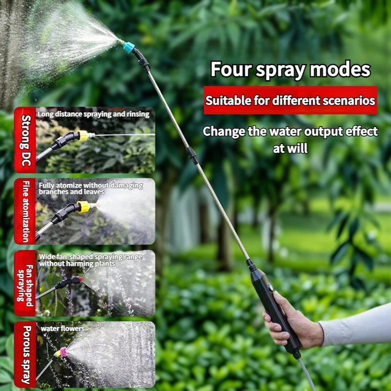 Pulverizador Elétrico para Jardinagem - Ferramenta de Jardim de Alta Pressão