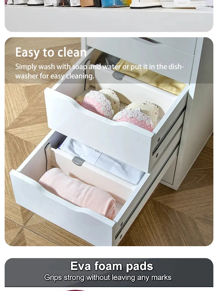 Divisória de Gaveta Ajustável e Retrátil para Organização