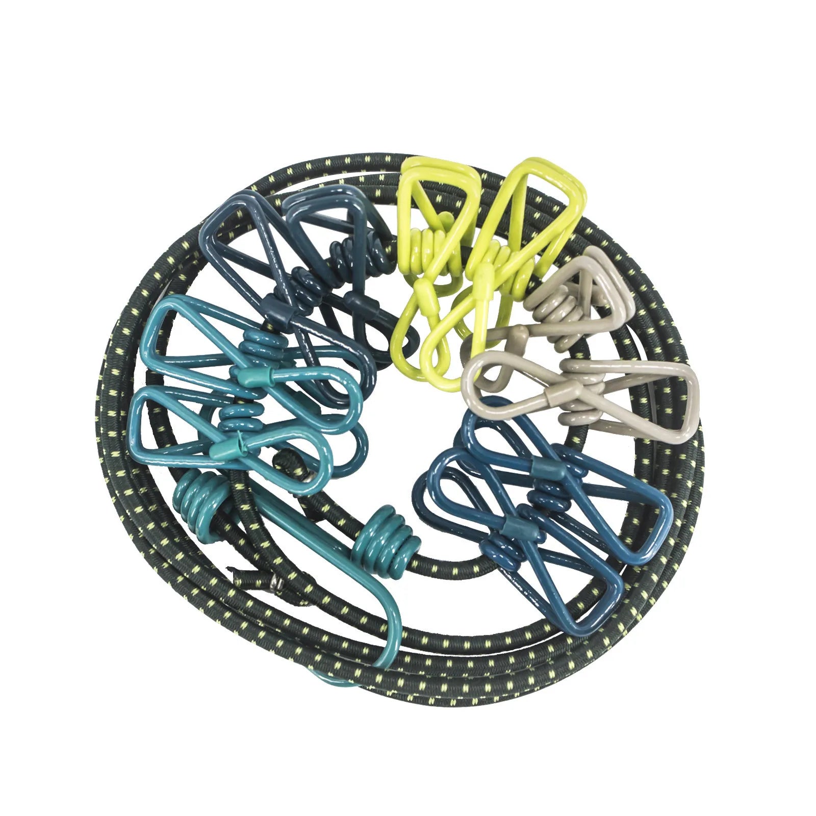 Varal de Viagem Retrátil (1.8m) com 12 Prendedores