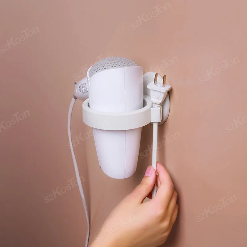 Suporte Moderno para Secador e Chapinha com Cola de Alta Fixação