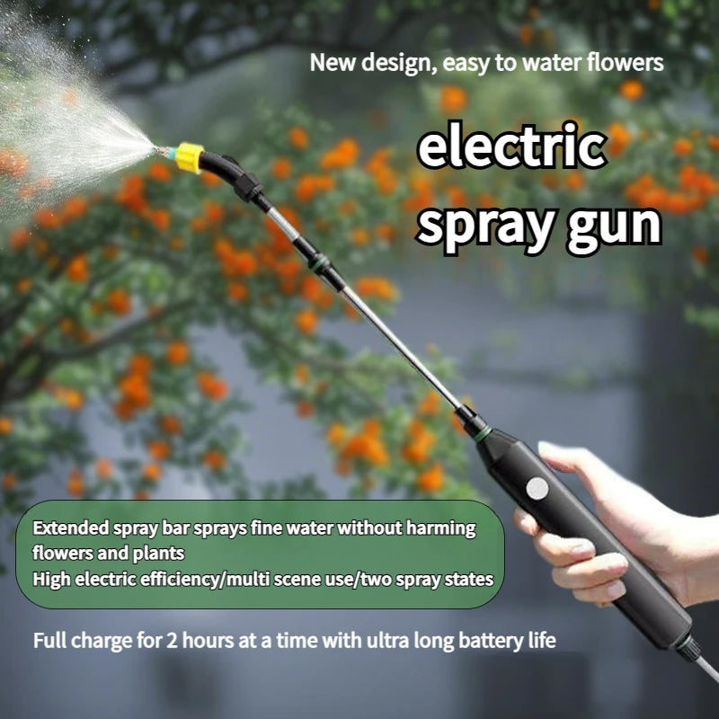 Pulverizador Elétrico para Jardinagem - Ferramenta de Jardim de Alta Pressão