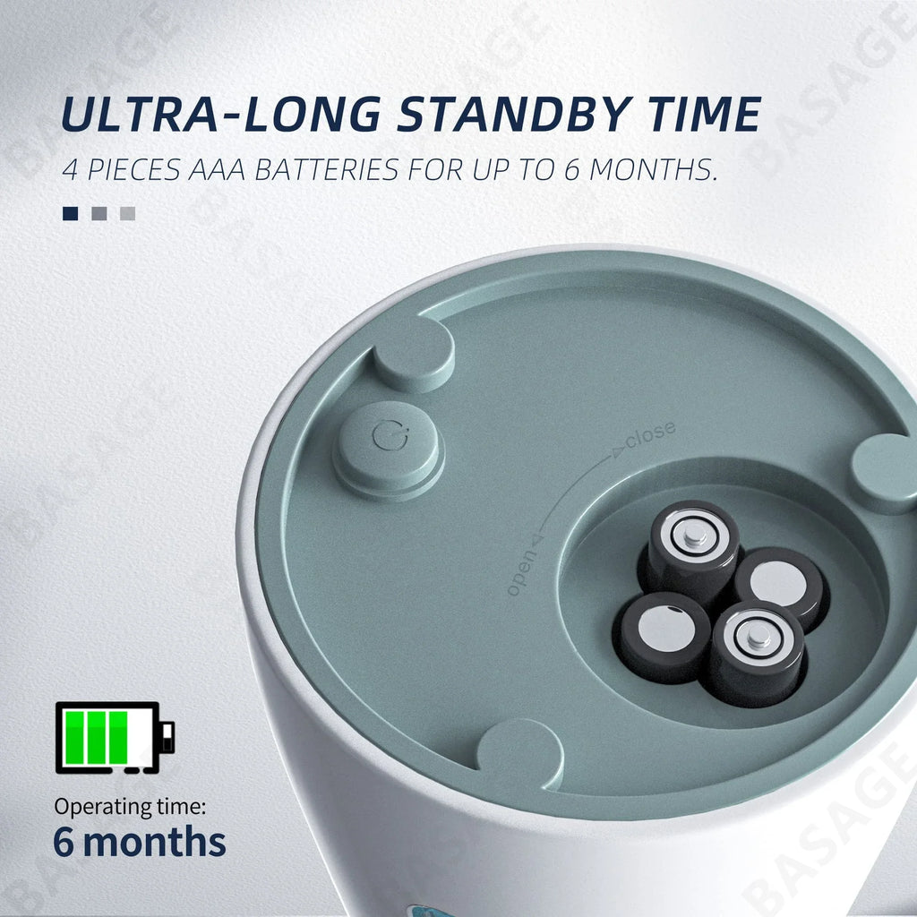 Saboneteira Automática Branca Sem Toque (Dispenser Inteligente)